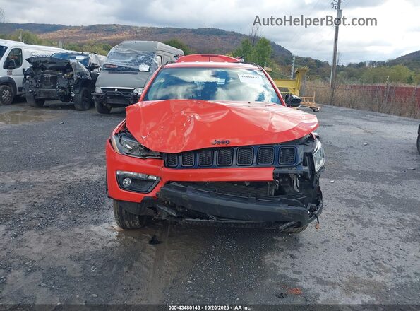 3C4NJDAB5LT242848 2020 JEEP COMPASS Orange Front view