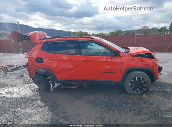 3C4NJDAB5LT242848 2020 JEEP COMPASS Orange 360 interior view