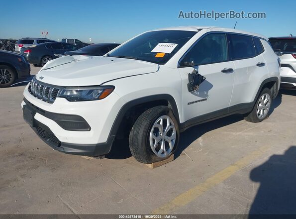 3C4NJDAN2RT140524 2024 JEEP COMPASS White Przód lewy