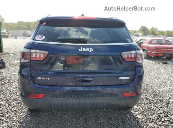 3C4NJDBB0LT255098 2020 JEEP COMPASS Blue Вид ззаду