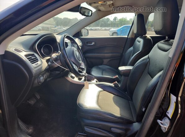 3C4NJDBB1LT150182 2020 JEEP COMPASS Black Вид салону спереду