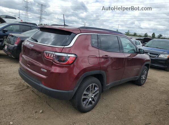 3C4NJDBB2LT255412 2020 JEEP COMPASS Burgundy Հետևի աջ