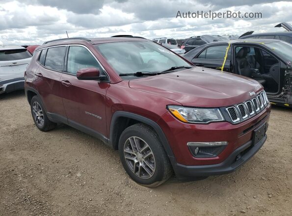 3C4NJDBB2LT255412 2020 JEEP COMPASS Burgundy Առջևի աջ