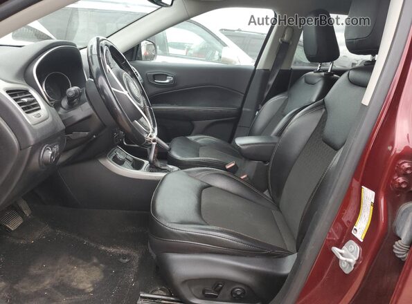 3C4NJDBB2LT255412 2020 JEEP COMPASS Burgundy Սալոնի դիմացի տեսք
