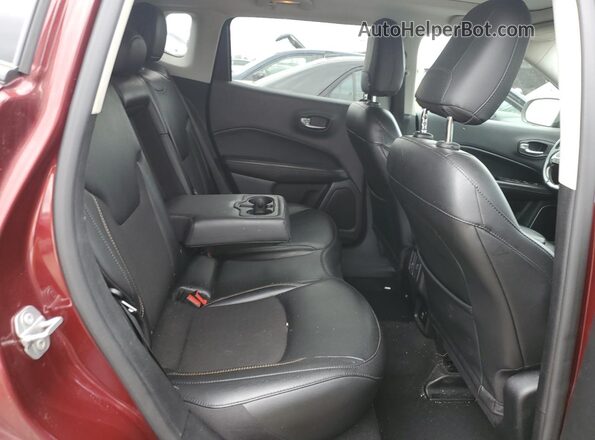 3C4NJDBB2LT255412 2020 JEEP COMPASS Burgundy Հետևի նստատեղերի տեսք