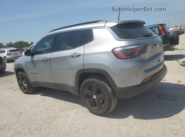 3C4NJDBB5LT143199 2020 JEEP COMPASS Silver Trasero izquierdo