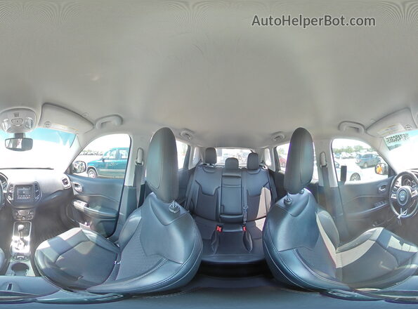 3C4NJDBB5LT143199 2020 JEEP COMPASS Silver Vista interior de 360 grados
