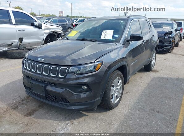 3C4NJDBB5NT165433 2022 JEEP COMPASS Gray Передня ліва чверть