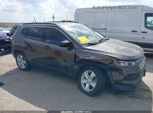 3C4NJDBB5NT165433 2022 JEEP COMPASS Gray Вид задньої частини салону