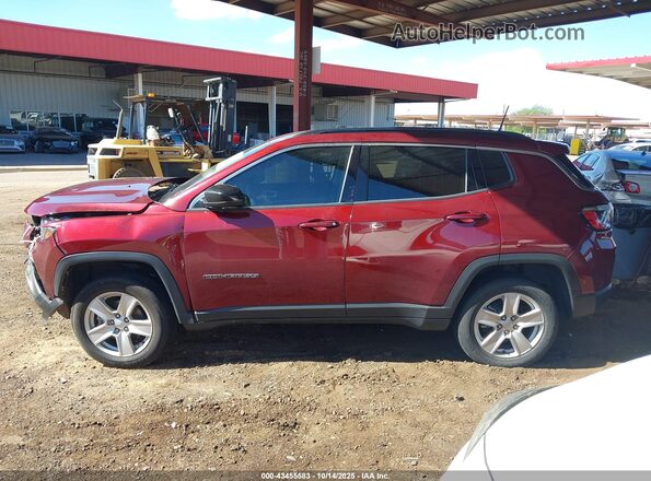 3C4NJDBB8NT130837 2022 JEEP COMPASS Red 