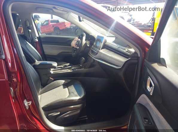 3C4NJDBB8NT130837 2022 JEEP COMPASS Red Vista interior delantera
