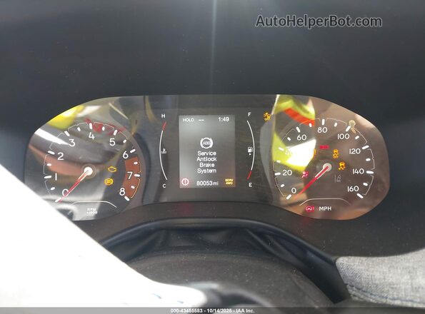 3C4NJDBB8NT130837 2022 JEEP COMPASS Red Vista de los asientos traseros