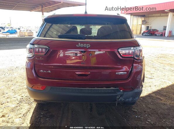3C4NJDBB8NT130837 2022 JEEP COMPASS Red 