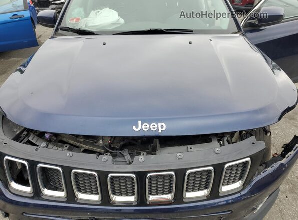 3C4NJDBBXJT223398 2018 JEEP COMPASS Blue 