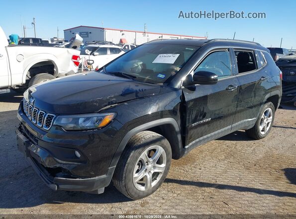 3C4NJDBN0RT115085 2024 JEEP COMPASS Black Vista tres cuartos delantera izquierda