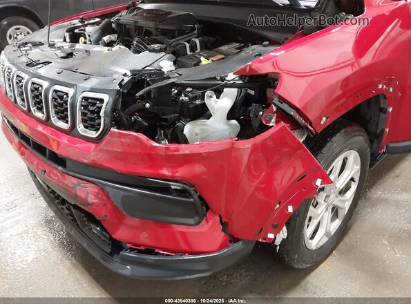 3C4NJDBN2RT146192 2024 JEEP COMPASS Red Widok z przodu
