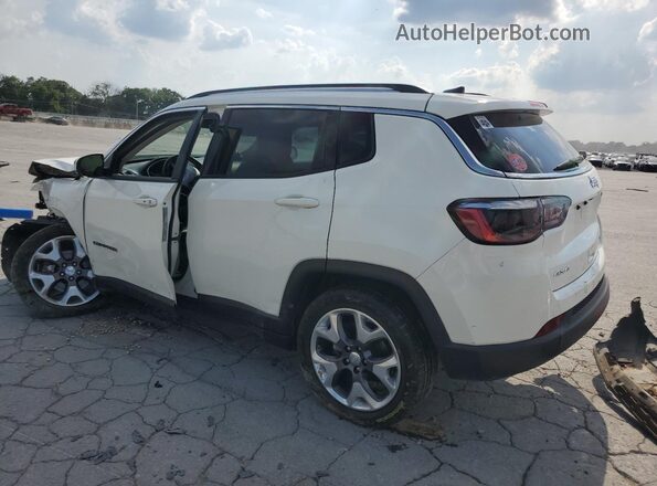 3C4NJDCB0MT520232 2021 JEEP COMPASS White Trasero izquierdo