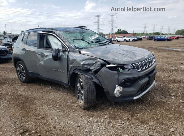 3C4NJDCB6NT153757 2022 JEEP COMPASS Gray Առջևի աջ