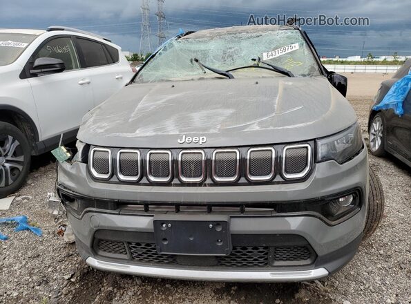 3C4NJDCB6NT153757 2022 JEEP COMPASS Gray Դիմացի տեսք