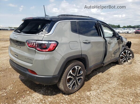 3C4NJDCB6NT153757 2022 JEEP COMPASS Gray Հետևի աջ
