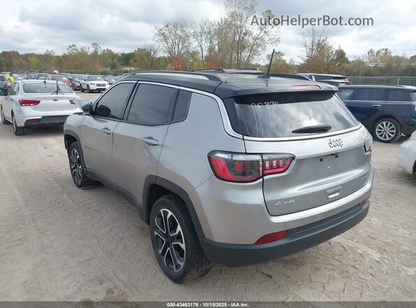 3C4NJDCB7NT112019 2022 JEEP COMPASS Silver Tył lewy