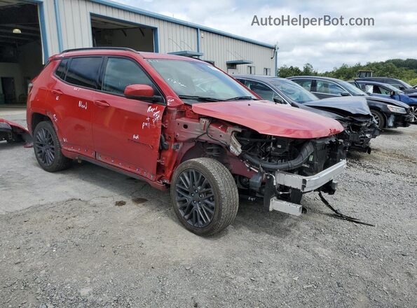 3C4NJDCB7NT234251 2022 JEEP COMPASS Red Delantero derecho