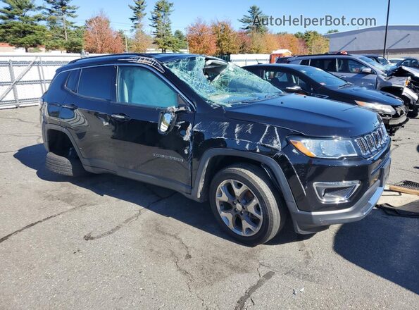 3C4NJDCB8LT233252 2020 JEEP COMPASS Black Front right