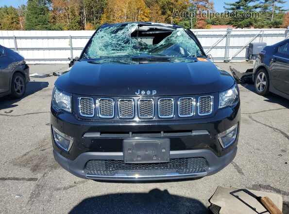 3C4NJDCB8LT233252 2020 JEEP COMPASS Black Front view