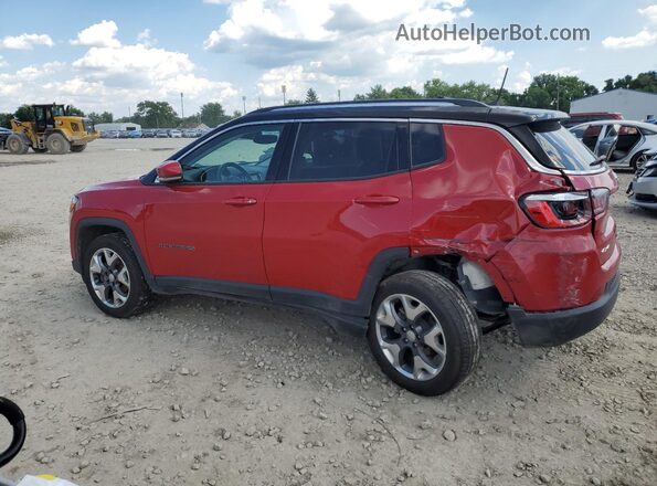 3C4NJDCB8LT246258 2020 JEEP COMPASS Red უკანა მარცხენა