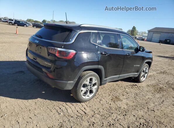 3C4NJDCB9LT196616 2020 JEEP COMPASS Black Tył prawy