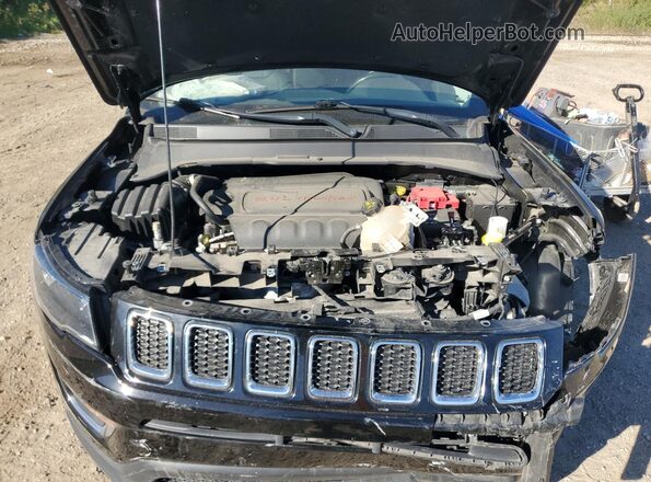 3C4NJDCB9LT196616 2020 JEEP COMPASS Black Widok komory silnika