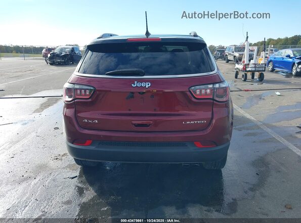 3C4NJDCB9MT504370 2021 JEEP COMPASS Burgundy 