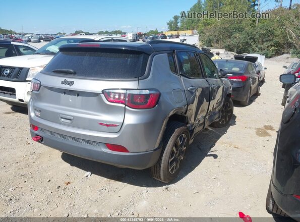 3C4NJDDB0LT119129 2020 JEEP COMPASS Silver Rear right