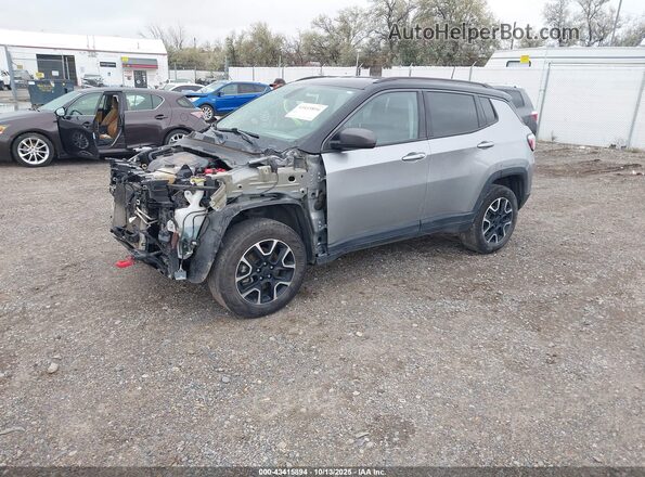 3C4NJDDB1LT193899 2020 JEEP COMPASS Gray Առջևի ձախ երեք քառորդ տեսարան