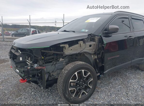 3C4NJDDB2LT170387 2020 JEEP COMPASS Black Вид спереду