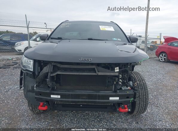 3C4NJDDB2LT170387 2020 JEEP COMPASS Black Вид щитка приладів