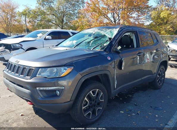 3C4NJDDB2LT232757 2020 JEEP COMPASS Gray Front left
