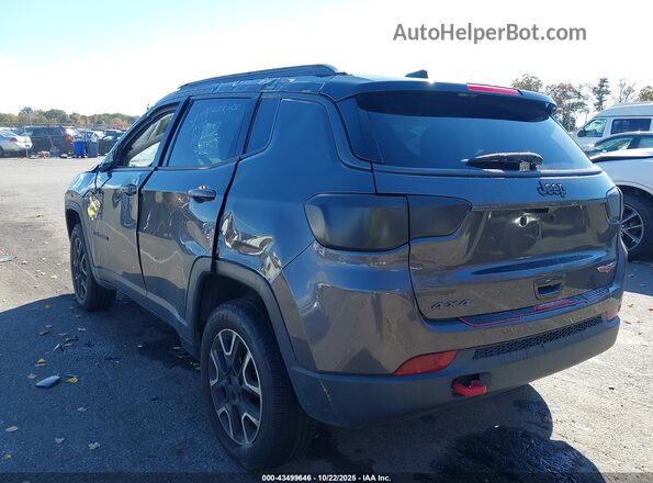 3C4NJDDB2LT232757 2020 JEEP COMPASS Gray Rear left