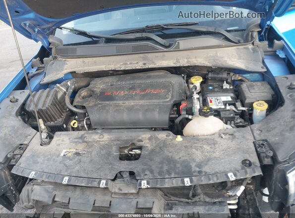 3C4NJDDB4NT157014 2022 JEEP COMPASS Blue Вид ззаду