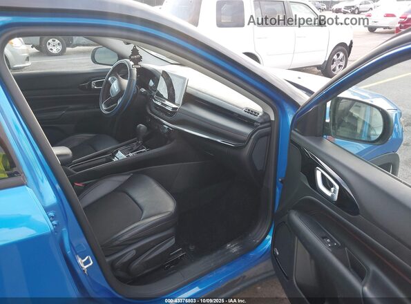 3C4NJDDB4NT157014 2022 JEEP COMPASS Blue Вид салону спереду