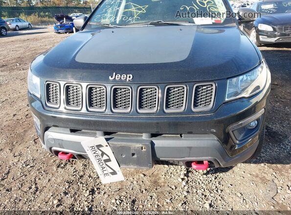 3C4NJDDB6LT177651 2020 JEEP COMPASS Black Вид спереду