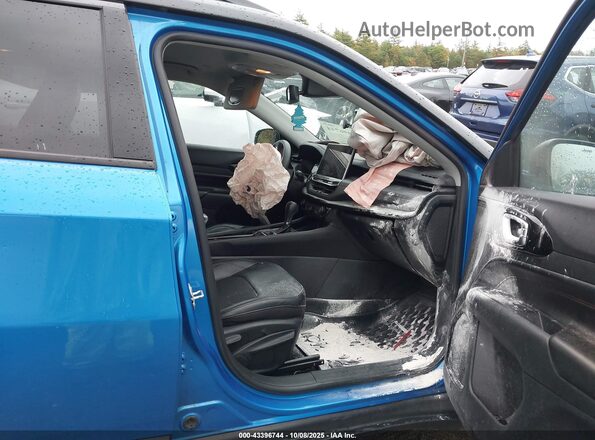 3C4NJDDB6NT186451 2022 JEEP COMPASS Blue Front interior view