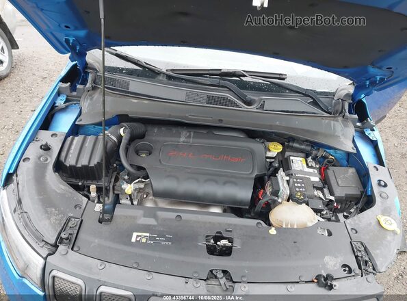 3C4NJDDB6NT186451 2022 JEEP COMPASS Blue Rear view