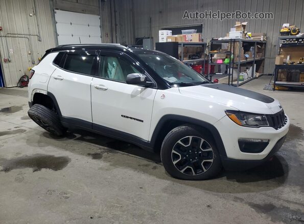 3C4NJDDB7LT171471 2020 JEEP COMPASS White Передня права чверть