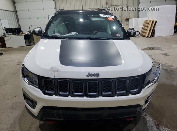 3C4NJDDB7LT171471 2020 JEEP COMPASS White Вид спереду
