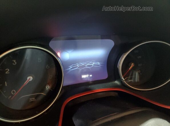 3C4NJDDB7LT171471 2020 JEEP COMPASS White Вид щитка приладів