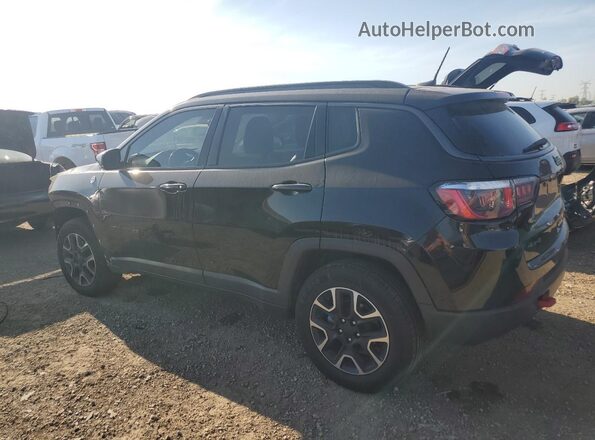 3C4NJDDB8LT220967 2020 JEEP COMPASS Черный Задняя левая четверть