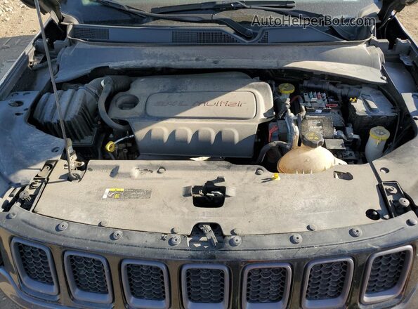 3C4NJDDB9LT214675 2020 JEEP COMPASS Black Вид підкапотного простору