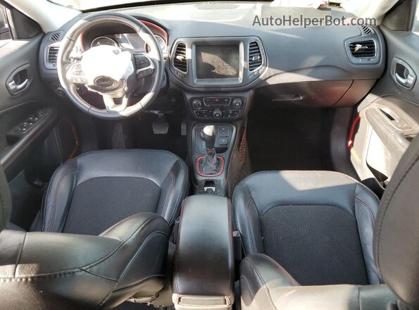 3C4NJDDB9LT214675 2020 JEEP COMPASS Black Вид панелі приладів
