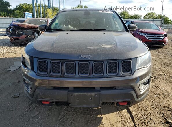 3C4NJDDB9LT214675 2020 JEEP COMPASS Black Вид спереду